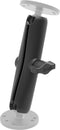 Ram Mounts Double Socket Arm Zwart