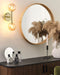 RAMIS - Wandlamp set van 2 - Goud - Staal