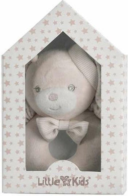 Rammelaar Beertje met handgreep-Schattig-Beige-16 cm-Beer