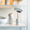 Dyberg Larsen Starlight - Oplaadbare tafellamp - 3 helderheidsniveaus - Chroom/Wit marmer