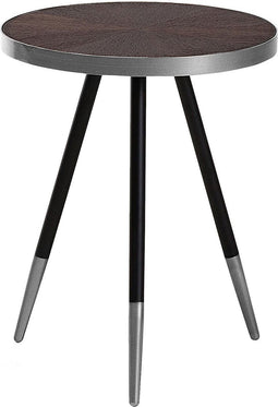 RAMONA - Bijzettafel - Donkere houtkleur - MDF