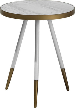 RAMONA - Bijzettafel - Wit - MDF