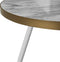 RAMONA - Salontafel - Wit/Goud - MDF