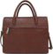 Gigi Fratelli Dames Leren Laptoptas / Tablet tas 10 inch Romance Business ROM8010 Brandy