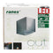 Ranex Baleno I - Wandlamp - 1 lichts - D 95 mm - staal
