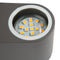 Ranex LED-wandlamp 3 W grijs 5000.332