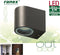 Ranex LED-wandlamp 3 W grijs 5000.332