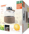 Ranex Poti Large - Buitenlamp op zonne energie met sensor/bewegingsmelder - 1 lichts - Ø 185 mm - transparant