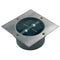 Ranex Ra-5000198 Vierkante Led Solar Grondspot Geborsteld Rvs Glas (5000.198)