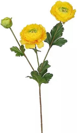 Ranonkel Tak Geel 66 cm kunstplant