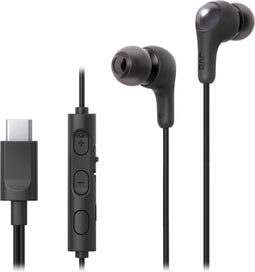 JVC HA-FR9UC - In-Ear USB-C Stereo Headset - Afstandsbediening - Zwart