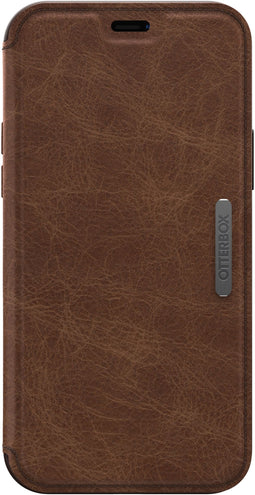 Otterbox Strada - Flip Cover - Kaarthouder - Bruin - iPhone 12/12 Pro