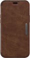 Otterbox Strada - Flip Cover - Kaarthouder - Bruin - iPhone 12/12 Pro