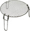 Valhal Outdoor - pannenverhoger / grillrooster 34cm - RVS, inklapbare poten, VH.STAND