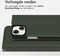 Accezz iPhone 14 - Book Case - Echt Nappa leer met pasjeshouder - Groen