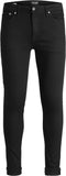 JACK & JONES JJILIAM JJORIGINAL AM 009 50 SPS NOOS - Heren Jeans - Skinny fit met ritsgulp - Zwart - Maat L34 X W32