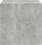 vidaXL - Wandkasten - 2 - st - 37x37x37 - cm - bewerkt - hout - betongrijs