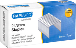 Rapesco 24/8mm Verzinkt Nieten (doos 5000) | 60 stuks