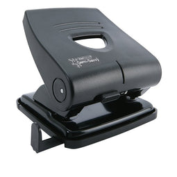 Rapesco - Perforator pf827pb2 2-gaats antibacterieel 30 vel zwart | 12 stuks