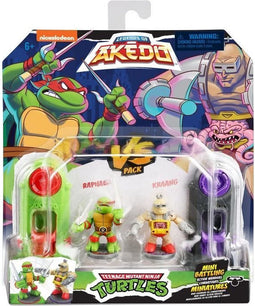 Raphael vs Rocksteady-figuren - Akedo - Moose Toys