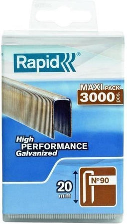 RAPID 3000 90 / 20mm gegalvaniseerde nietjes