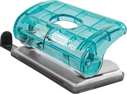 Rapid Colour'Breeze Mini 2-Gaats Perforator - Perforeert tot 10 Vellen - Blauw