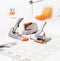 Rapid Fashion Heavy Duty Perforator HDC65 - Perforeert Tot 65 Vel - Voor Mappen En Ringbanden - Zilver/Oranje - Ideaal Voor Thuiskantoor/Thuiswerkplek