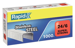 Rapid - Nieten 24/6 rvs super strong 1000 stuks