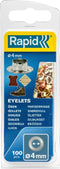 Rapid oogjes 4mm (100) blister