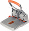 Rapid Supreme Heavy Duty Perforator HDC150/4-Gaats - Perforeert Tot 150 Vel - Zilver/Oranje