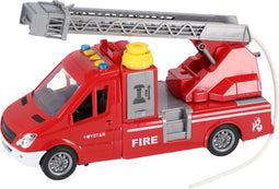 Rapid Wheels Brandweerwagen + Ladder + Licht En Geluid