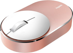 Rapoo "M600 Mini Silent" multimodus draadloze optische muis, Rose Gold