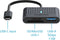 Rapoo USB-C cardreader, grijs