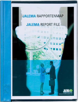 Rapportenmap Jalema A4 met snelhechter blauw - 50 stuks