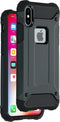 iMoshion Hoesje Geschikt voor iPhone X Hoesje - iMoshion Rugged Xtreme Backcover - Donkerblauw