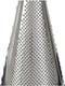 Rasper Cirkelvormig 3 zijden Roestvrij staal (25,2 x 11 cm)
