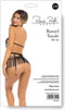 RASSEL TASSLE 3PC SET BLACK, S/M