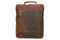 Rat Pack by Orange Fire Leren Rugzak Schoudertas 15 inch OF 613/15 Bruin