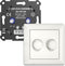 Ratio LED duo dimmer 2x 5-100W - Inbouw - incl. afdekraam