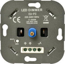 Ratio LED inbouwdimmer - 5 tot 150W - universeel