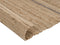 RAUTA - Laagpolig vloerkleed - Beige - 140 x 200 cm - Jute