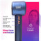 RAVEG Hyperpower ® Haardroger Ionische Krullen Föhn met Diffuser - Navy Blue