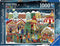 Ravensburger, 1000 stukjes kerstmarkt puzzel met Soft click technologie, Veelkleurig