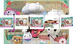 Ravensburger, 24 delige puzzel Gabby's keuken uit Gabby's Dollhouse van Giant Floor Collèction, Veelkleurig