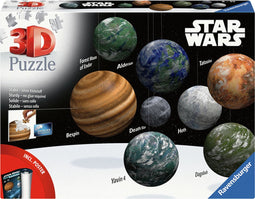 Ravensburger 3D Puzzel Star Wars Planet Of The Galaxy, 531st.