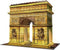 Ravensburger Arc de Triomphe Night Edition - 3D puzzel gebouw - 216 stukjes