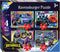 Ravensburger Batwheels 4in1box puzzel - 12+16+20+24 stukjes - kinderpuzzel