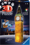Ravensburger Big Ben Night Edition- 3D puzzel gebouw - 216 stukjes
