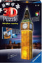 Ravensburger Big Ben Night Edition- 3D puzzel gebouw - 216 stukjes