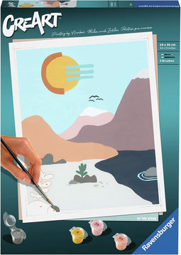 Ravensburger By the River - Schilderen op nummer voor volwassenen